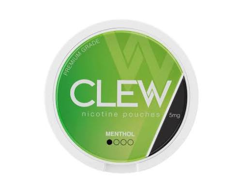 CLEW Menthol 5mg Nicotine Pouches