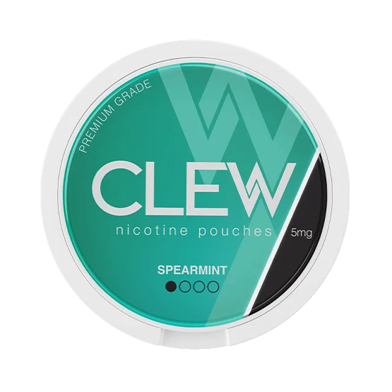 CLEW Spearmint 5mg Nicotine Pouches