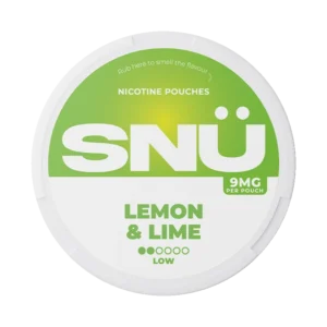 SNU Lemon & Lime 9mg Nicotine Pouches