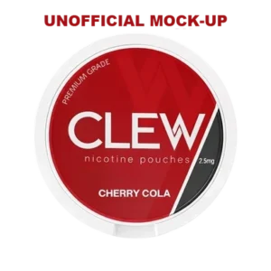 CLEW Cherry Cola 2.5mg Nicotine Pouches