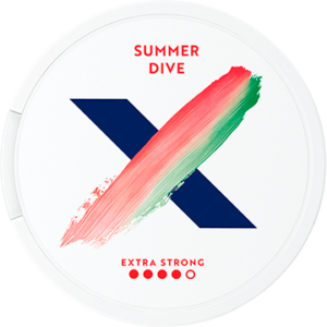 X Summer Dive Extra Strong Nicotine Pouches Zone X